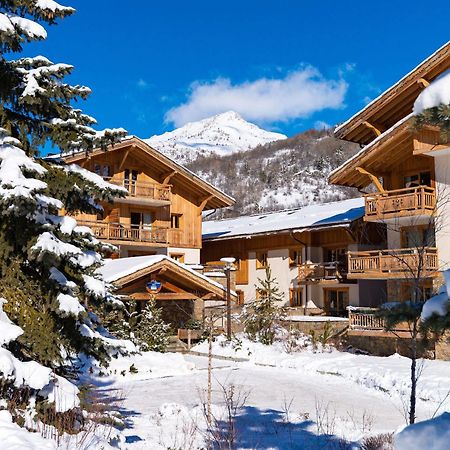 Lagrange Vacances Le Hameau Du Rocher Blanc Serre Chevalier Exteriör bild