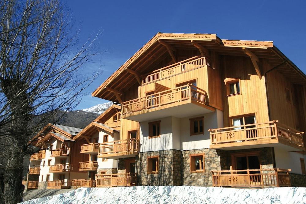 Lagrange Vacances Le Hameau Du Rocher Blanc Serre Chevalier Exteriör bild