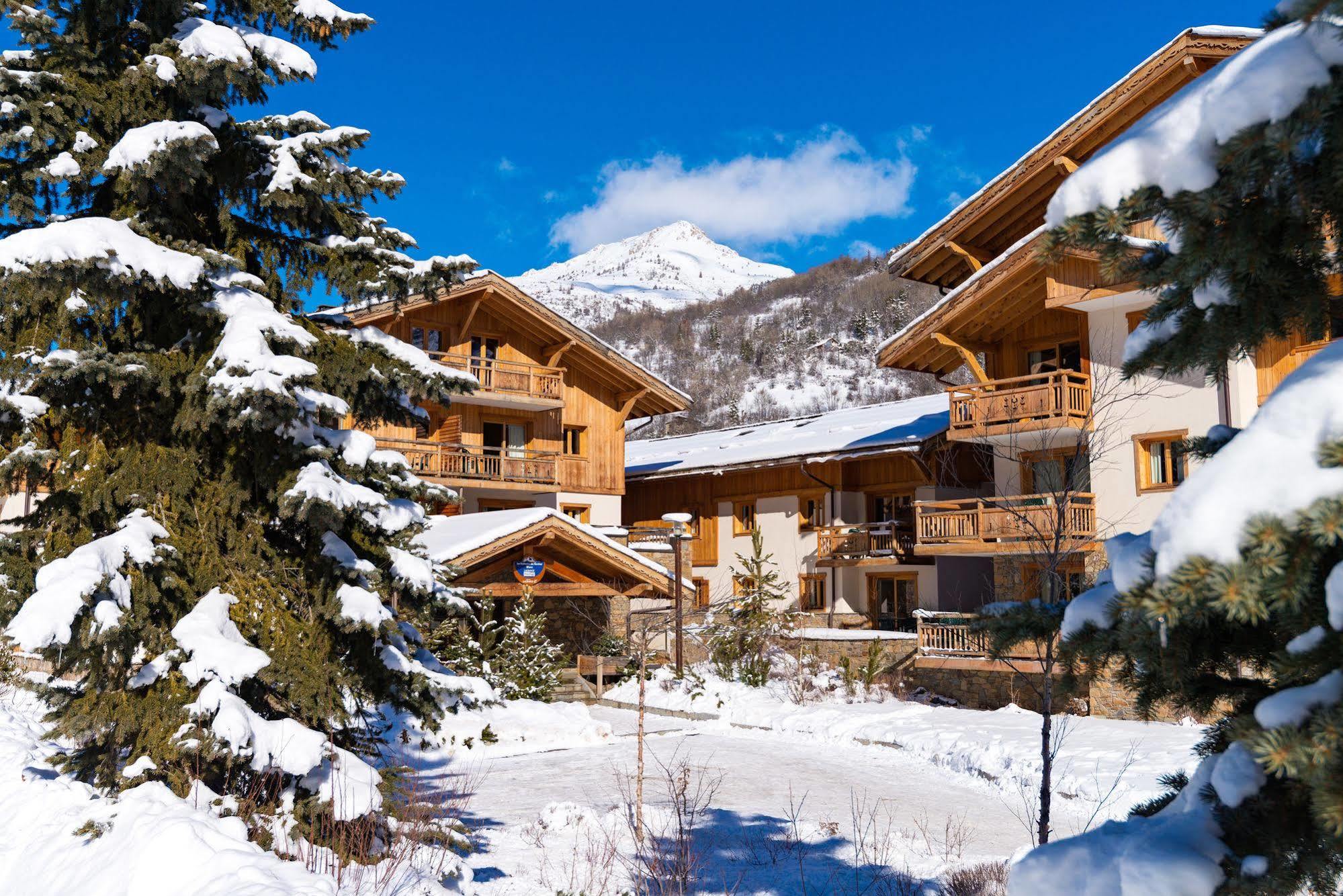 Lagrange Vacances Le Hameau Du Rocher Blanc Serre Chevalier Exteriör bild